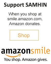 shop at Amazon Smile and support SAMHIN