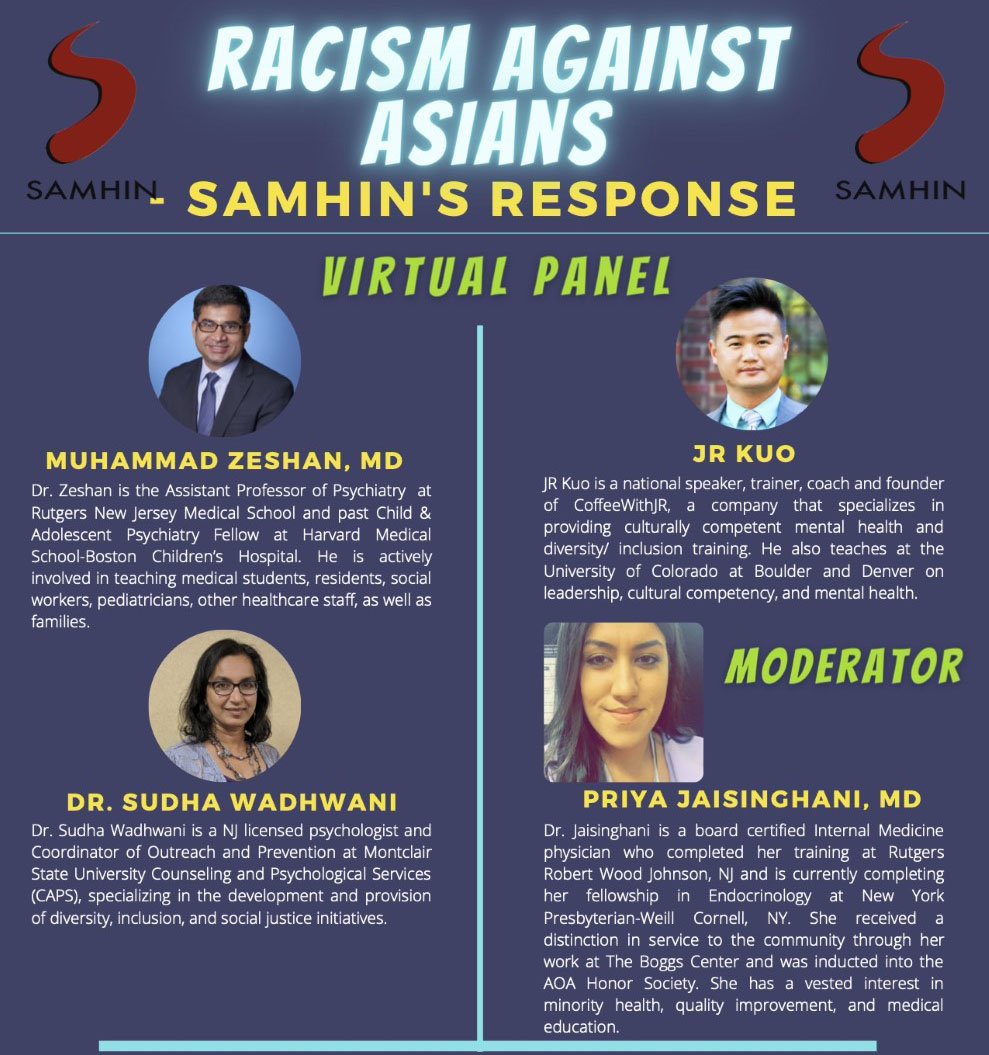 Webinar Racism Against Asians May 16, 2021