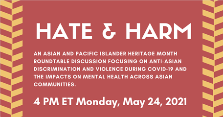 Hate and Harm Virtual Event