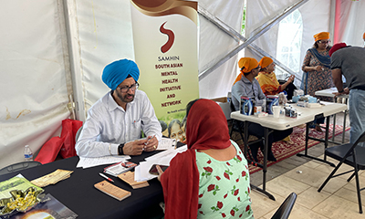 Health Fair and Mental Health Screening, Gurudwara Sabib